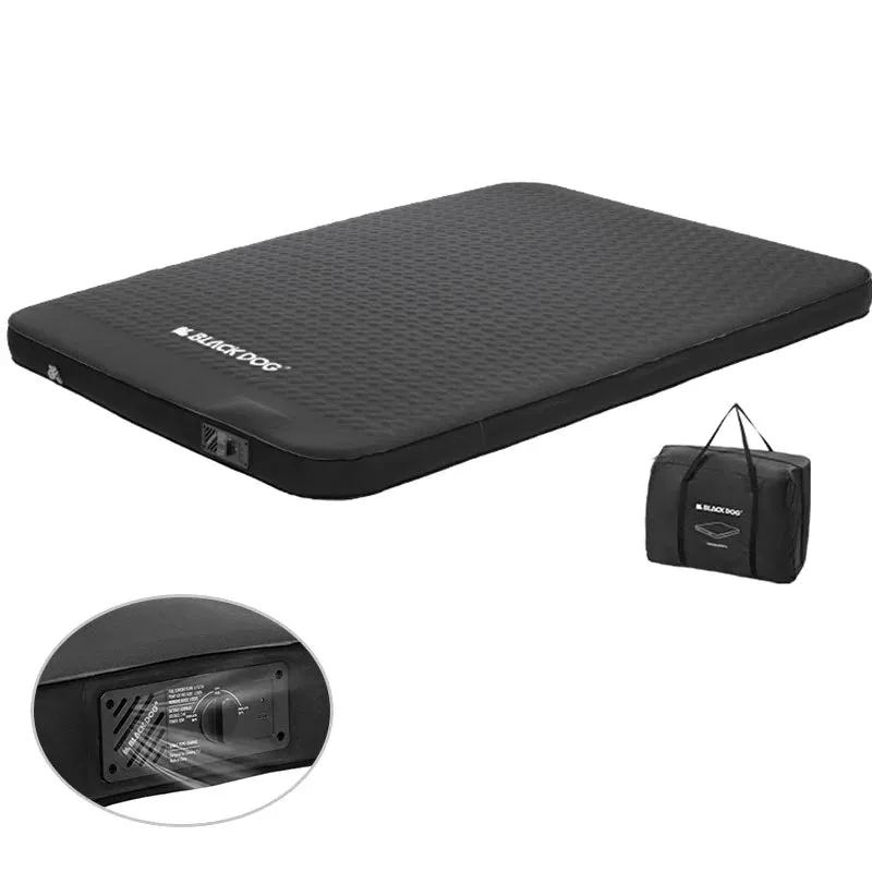 BLACKDOG Inflatable Mattress – Ultralight Self-Inflating Air Bed for 2-Person Camping