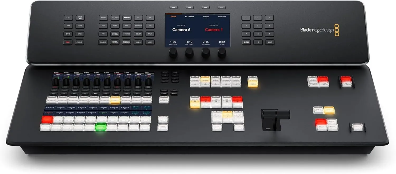 Blackmagic Design ATEM Television Studio HD8 Live Production Switcher (SWATEMTVSTA/HD08)