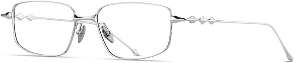 Blue Light Blocking Reading Glasses for Men Classic Gold Wire Small Square Frame Pure Titanium Computer Readers