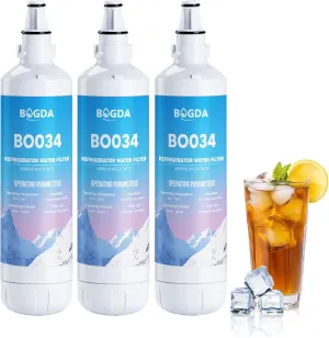 BOGDA 7012333 7042803 Water Filter Replacement, Fit for Sub-Zero UC-15I, Manitowod K00374/K00374001 and Mani-towoc AR-2800/SM-50, Compatible with Sub-Zero 7012333 7042803 Filter Replacement, 3 Pack