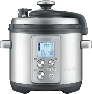 Breville Fast Slow Pro Pressure Cooker BPR700BSS, Brushed Stainless Steel