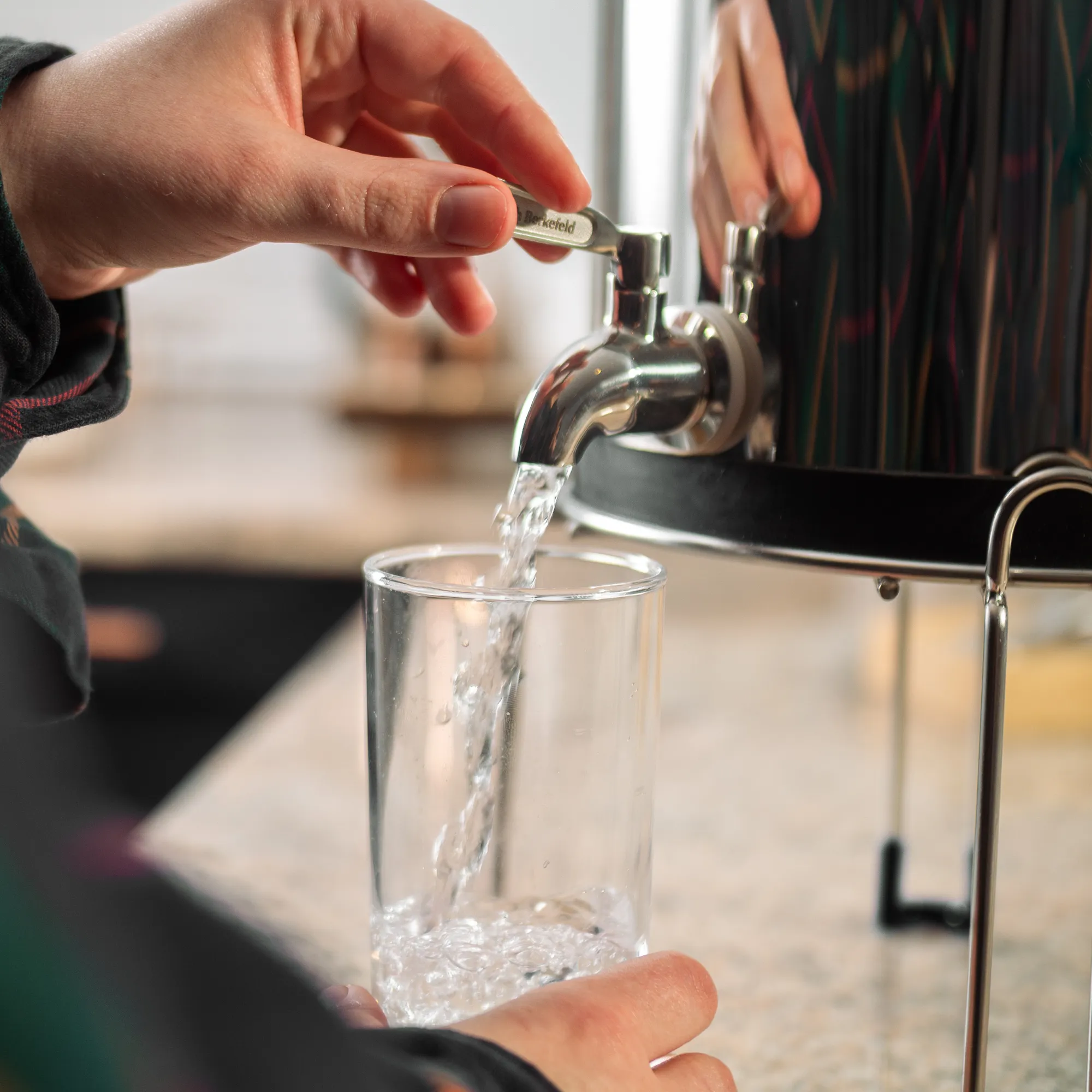 British Berkefeld® Stainless Steel Gravity Tap