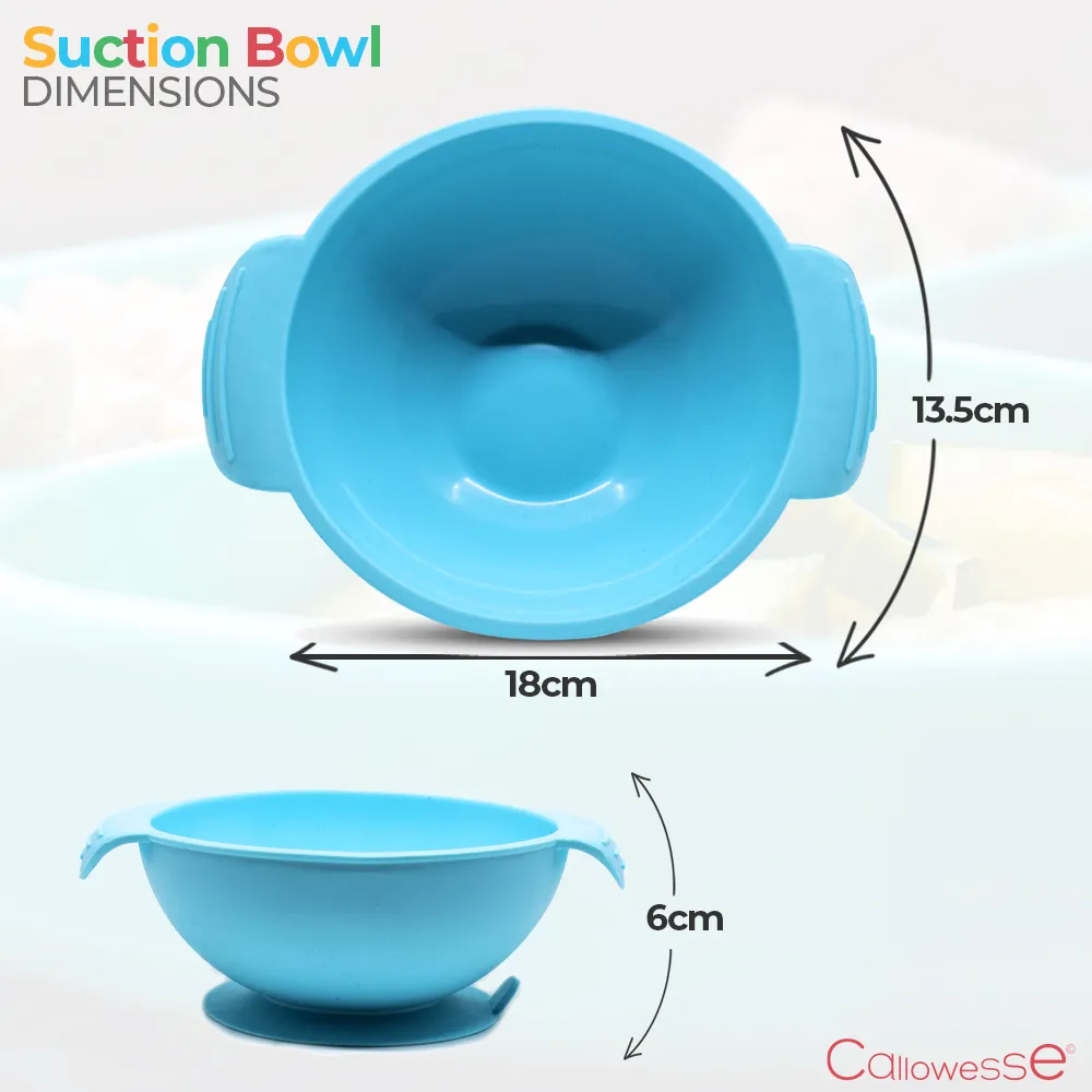 Callowesse Silicone Suction Bowl - Pink