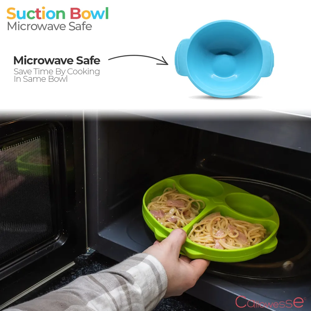 Callowesse Silicone Suction Bowl - Pink