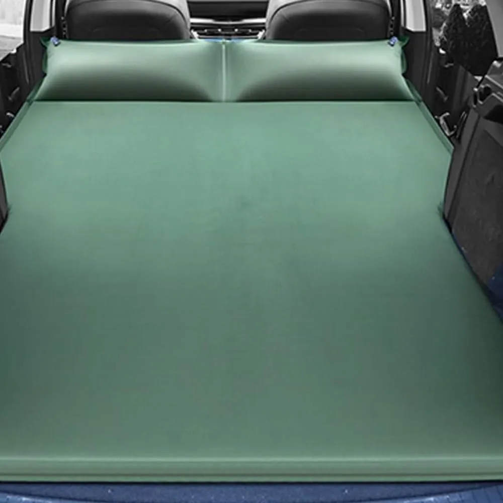 Car Air Bed for Mazda 3,Portable Air Mattress Thicker Bed Mattress Travel Inflatable Mattress Travel Camping Air Cushion Accessories,Green