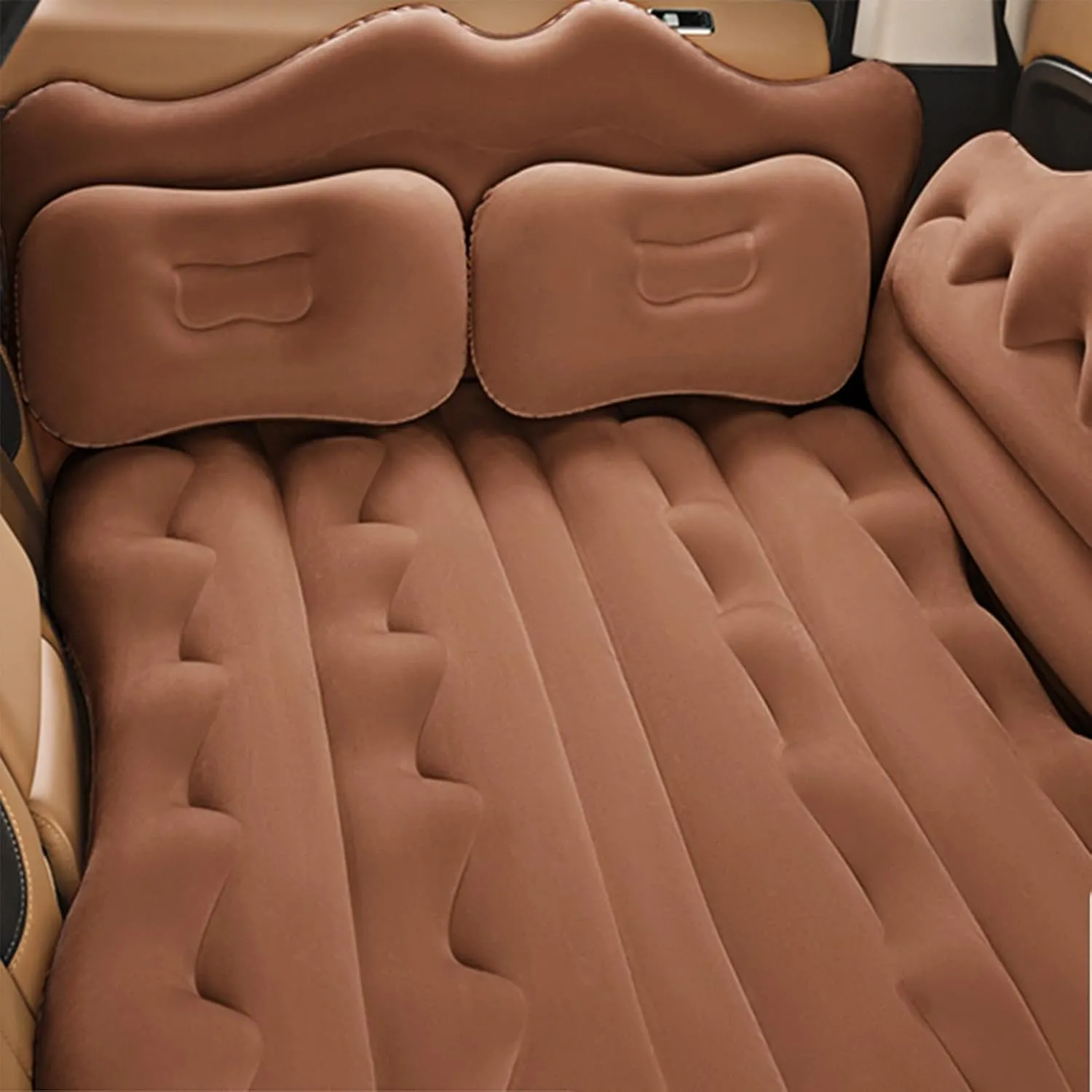 Car Air Mattress for BMW iX1 2023 2024 Thickened Durable Car Camping Air Mattress Bed with Air Pump Inflatable Sleeping Mat,D