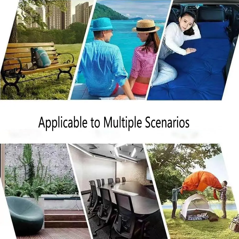Car Air Mattresses for Citroen C3 Aircross (2017 2018 2019 2020 2021 2022 2023 2024), Portable Bed Cushion Bedding Camping Hiking Inflatable Pillow Multifunctional Accessories Outdoor,B
