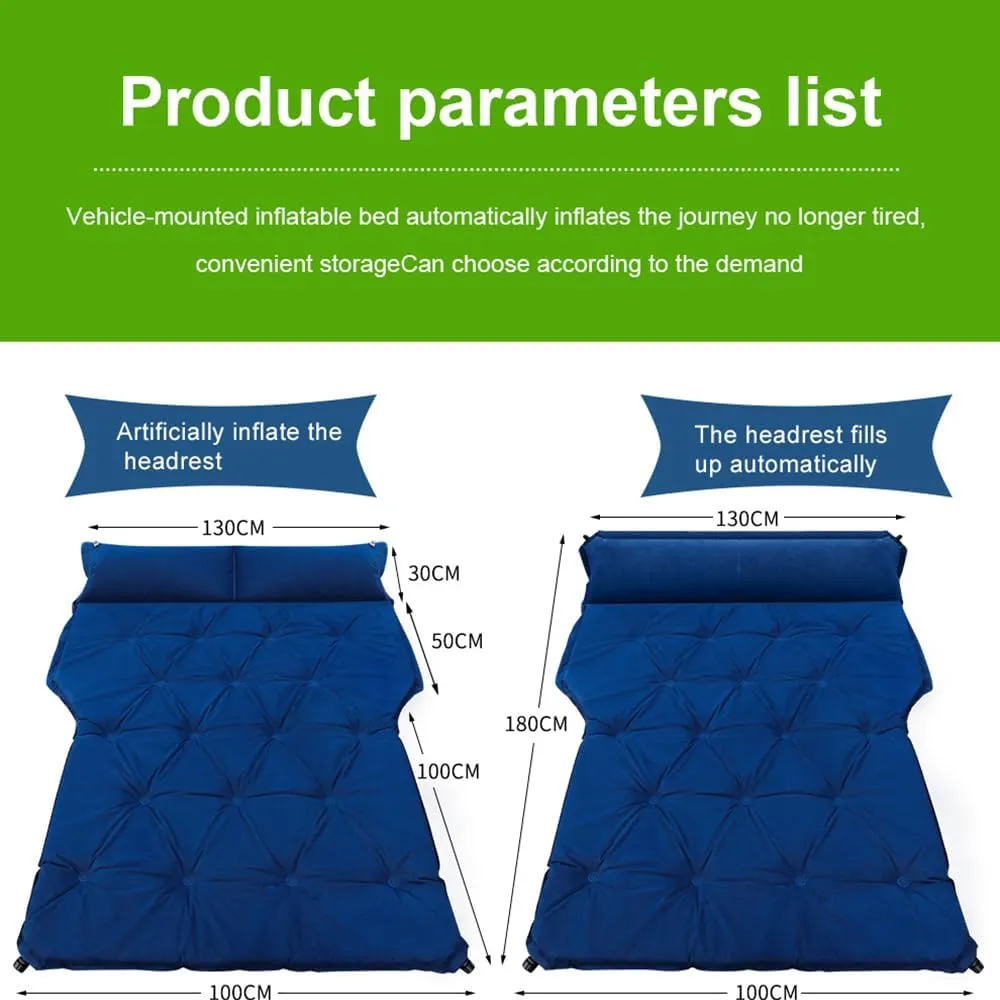 Car Air Mattresses for Mazda MX-5, Portable Bed Cushion Bedding Camping Hiking Inflatable Pillow Multifunctional Accessories Outdoor,B