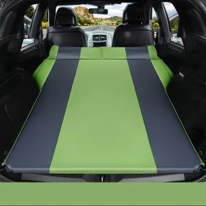 Car Automatic Inflatable Bed for Acura CDX 2016 2017 2018 2019 2020 2021, Portable Movable Thickened Trunk Sleeping Bed Outdoor Camping Hiking Air Mattress,Green