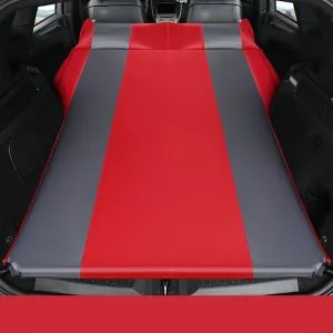 Car Automatic Inflatable Bed for BMW X5 F15 (5seats) 2013-2018 Rear-Seats-no-Lights/Conjoined, Portable Movable Thickened Trunk Sleeping Bed Outdoor Camping Hiking Air Mattress,Red