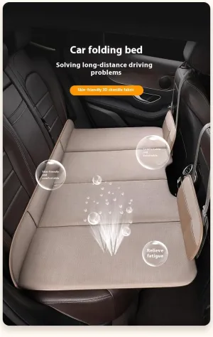 Car Folding Bed for Dodge Ram 2500/3500 2019 2020 2021 2022 2023 2024,Outdoor Rest Travel Camping Mattress Portable Non-Inflatable Double-Sided Bedding Pads,L