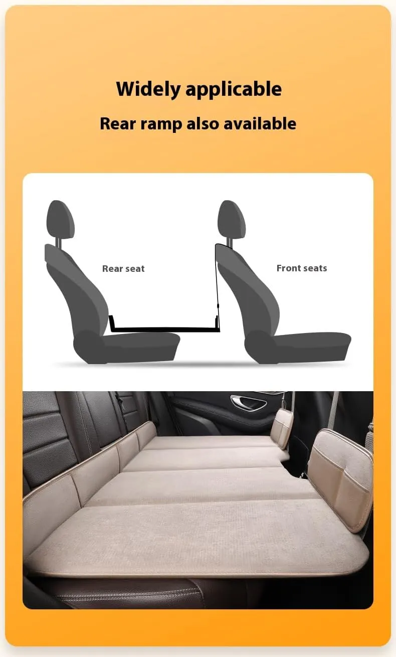 Car Folding Bed for Dodge Ram 2500/3500 2019 2020 2021 2022 2023 2024,Outdoor Rest Travel Camping Mattress Portable Non-Inflatable Double-Sided Bedding Pads,L