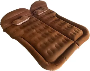Car Inflatable Air Mattress for BMW X3 2003 2004 2005 Portable Boot Air Mattress Cushion Outdoor Travel Camping Sleeping Gear Accessories,Brown