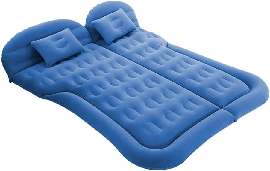 Car Inflatable Air Mattress for Land Rover Range Rover Sport 7seats 2013 2014 2015 2016 2017 Portable Boot Air Mattress Cushion Outdoor Travel Camping Sleeping Gear Accessories,Blue