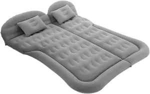 Car Inflatable Air Mattress for Toyota Land Cruiser 5-Seats 2010 2011 2012 2013 2014 2015 Portable Boot Air Mattress Cushion Outdoor Travel Camping Sleeping Gear Accessories,Grey