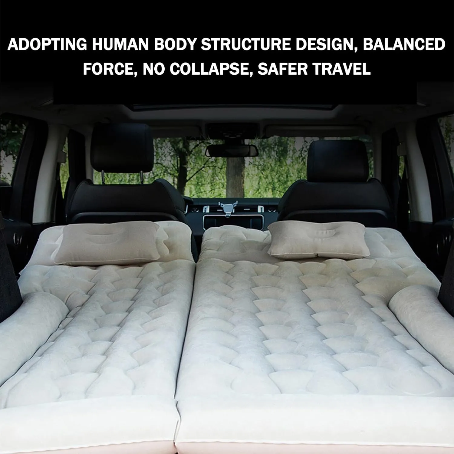 Car Inflatable Mattress for Chevrolet Statesman Veritas Rezzo Equinox G2X Trailblazer Outdoor Travel Inflatable Air Mattress Comfort and Durability Car Sleeping Mattress