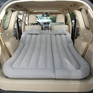 Car Inflatable Mattress for Toyota Prius/Prius  XW50 XW30/5.Gen 2003-2024 Rear Trunk Air Mattress Camping Folding Air Bed Cushion Back Seat Air Sleeping Mattresses,Grey01