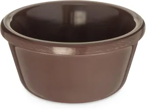 Carlisle FoodService Products Plastic Ramekins, Sauce Bowl For Catering, Kitchen, Restaurant, 3 Ounces, Chocolate, (Pack of 48)