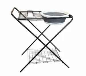 Chudleigh Washing Stand - Folding - Including Bowl
