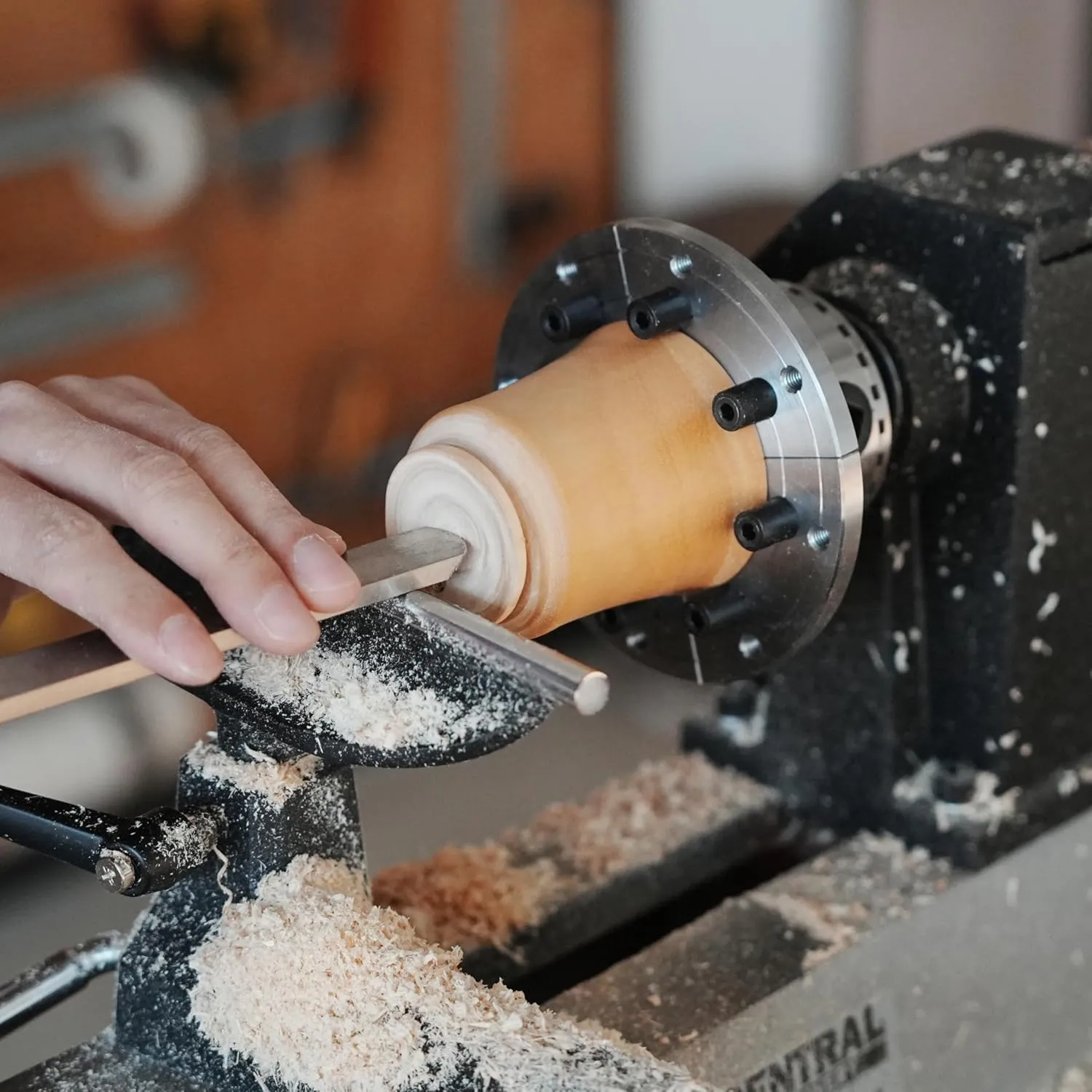 CK-2.75Z-FJ5 5" Flat Jaws with 16pcs Plug Screws for BMWOOD CK-2.75" Series Woodlathe Chuck, Woodturning tools.