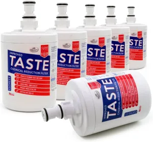 Clear Choice Taste Filter Replacement for Whirlpool 8171413 WFI-NL200 Filter Compatible with 2204324 2204326 2206039 2206048 Refrigerator Water Filter, NSF/ANSI 42, Box of 6, Made in the USA