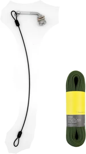 Climbing Gear Recovery Device - It Provides Climbers a Safe Way to Bail Without Having to Leave Carabiner & Quickdraw on The Crux of The Climb.