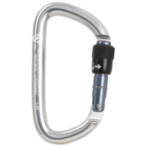 CMC ProTech Locking D Screw-Lock Carabiner
