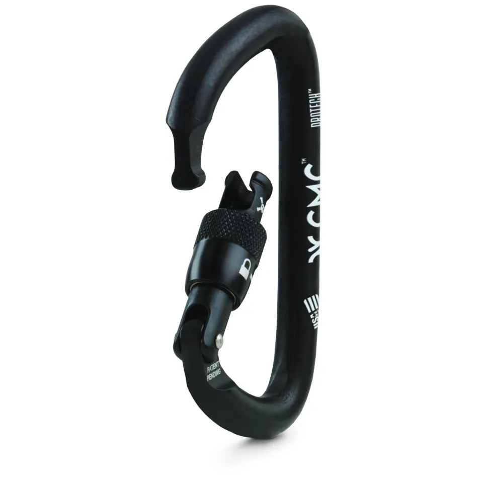 CMC ProTech Locking D Screw-Lock Carabiner