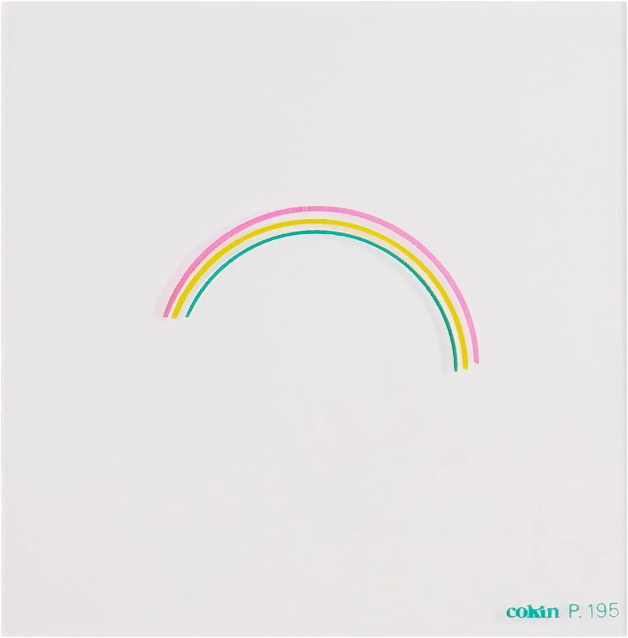 Cokin P195 Rainbow 1 84x84mm Square Lens Filter for Special Effects 001075