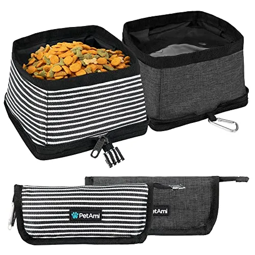 Collapsible Dog/Cat Bowl Set