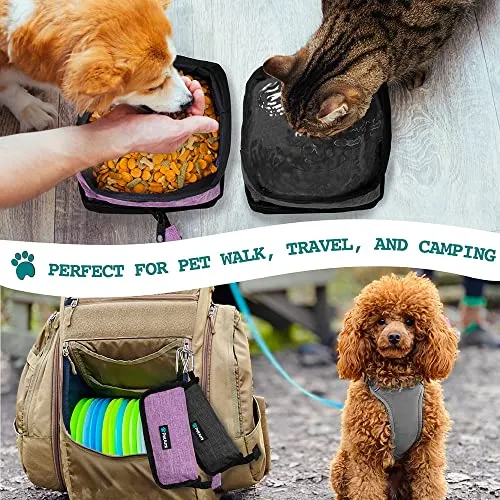 Collapsible Dog/Cat Bowl Set