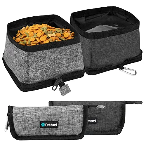 Collapsible Dog/Cat Bowl Set