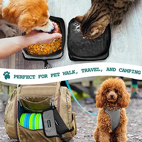 Collapsible Dog/Cat Bowl Set