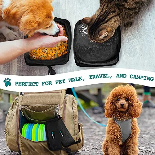 Collapsible Dog/Cat Bowl Set