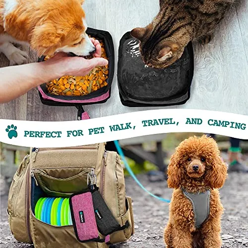 Collapsible Dog/Cat Bowl Set