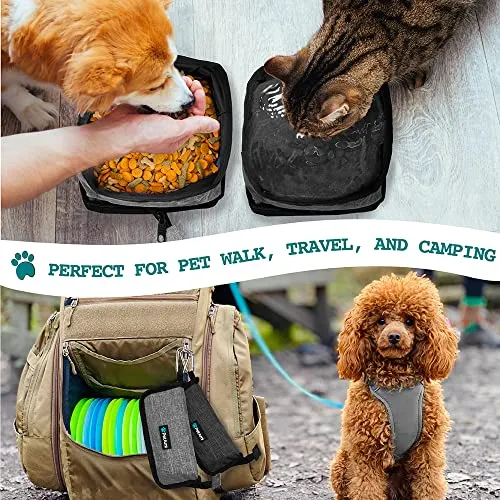 Collapsible Dog/Cat Bowl Set