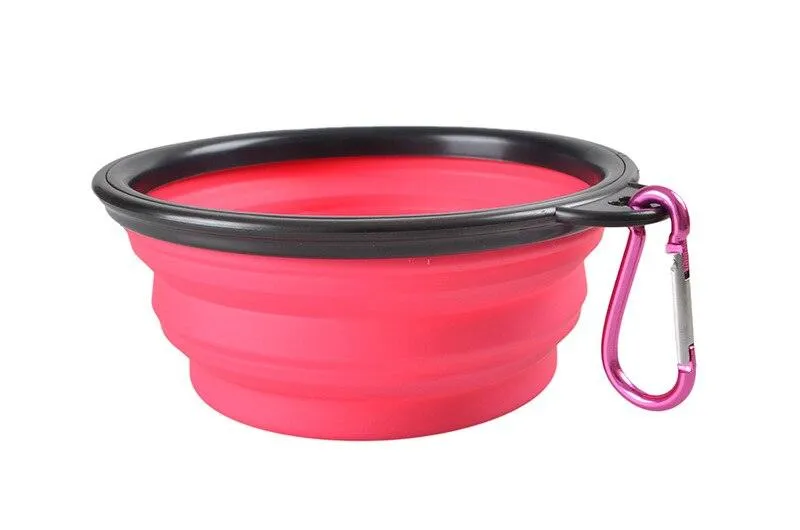Collapsible Pet Silicone Bowl