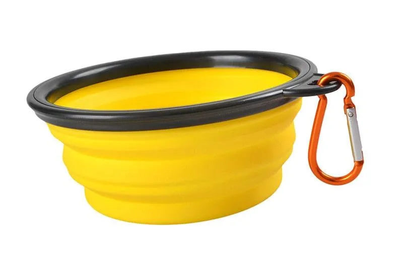 Collapsible Pet Silicone Bowl