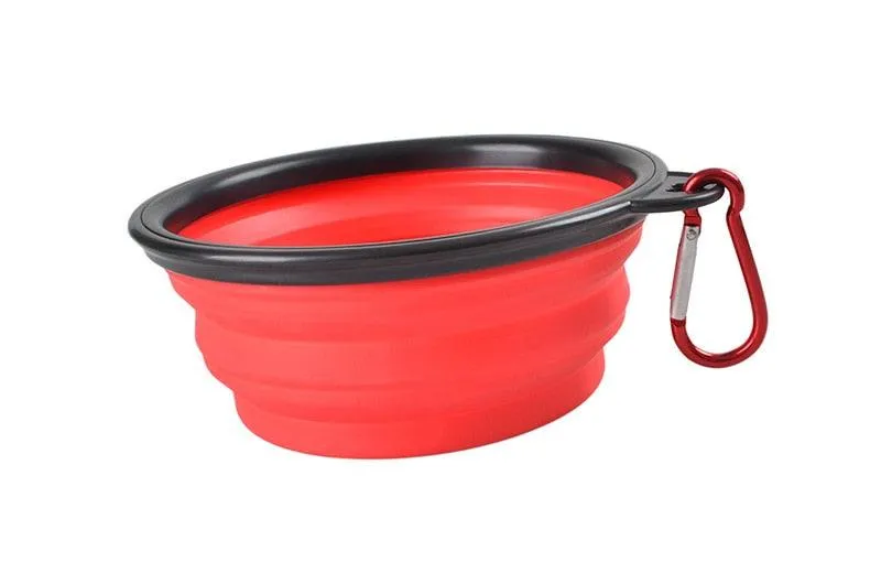 Collapsible Pet Silicone Bowl