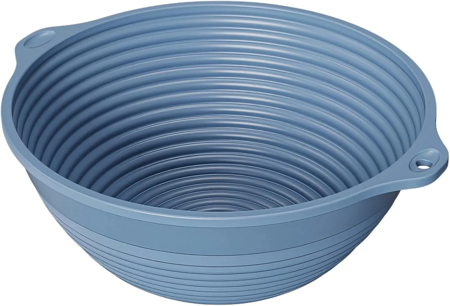 Collapsible Silicone Mixing Bowl, 8.9 Inch Portable Foldable Food Storage Container for Camping, Hiking, & Kitchen Use