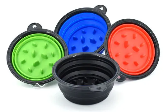 Collapsible Silicone Shaving Bowl-pink
