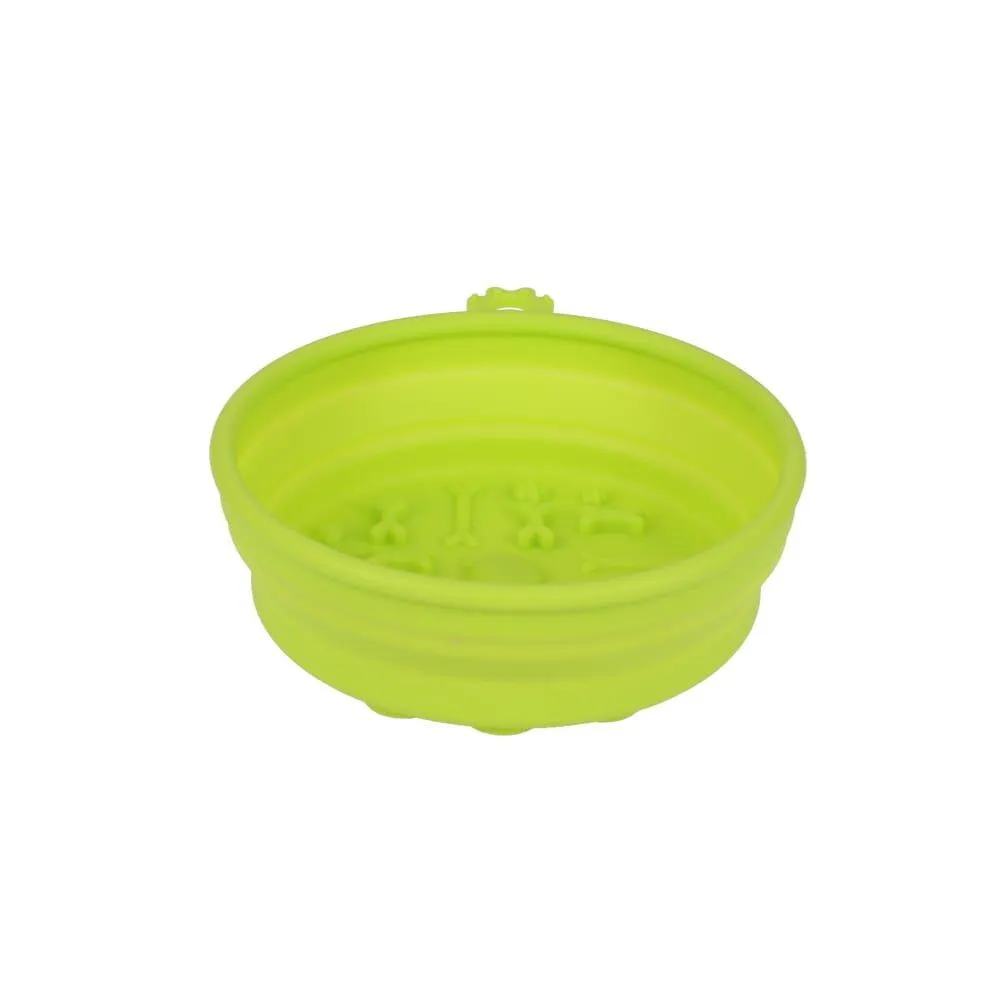 Collapsible Travel Bowl W/suction Base