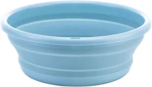 Collapsible wash Basin Portable Bowl Folding Bucket Folding Outdoor Tourism Promotion Camping Car Wash Bucket Folding Outdoor Camping Fishing Bucket(Blue,X-Large)