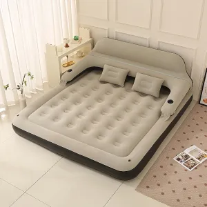 COMFORTAIR – Inflatable Mattress with Built-in Pump & Headrest for Ultimate Comfort