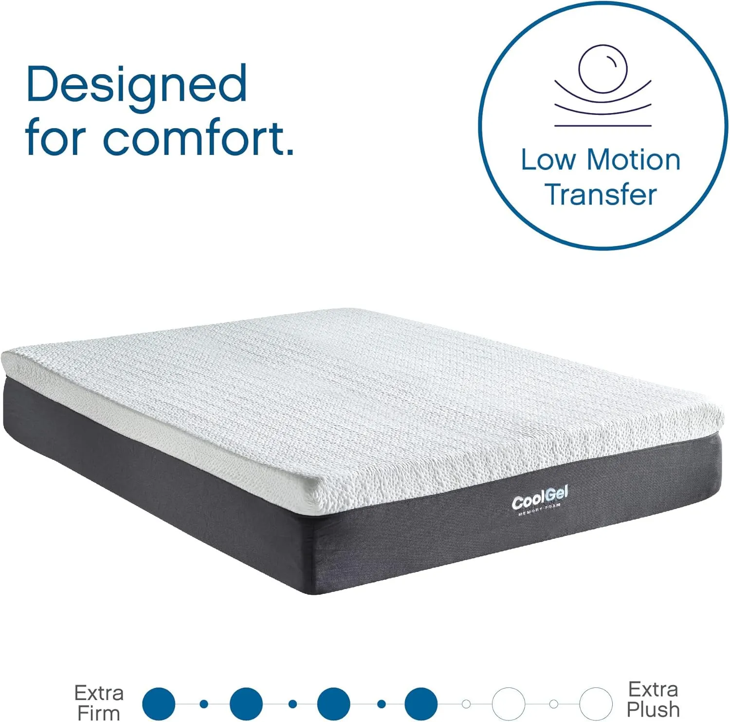 Cool Gel 12 Inch Full Size Mattress Memory Foam Medium Firm, Gel Memory Foam Mattress Full Matress Cooling, Made in the USA, 12" Depth with Pressure Relief, CertiPUR-US Certified No Fiberglass, Bed
