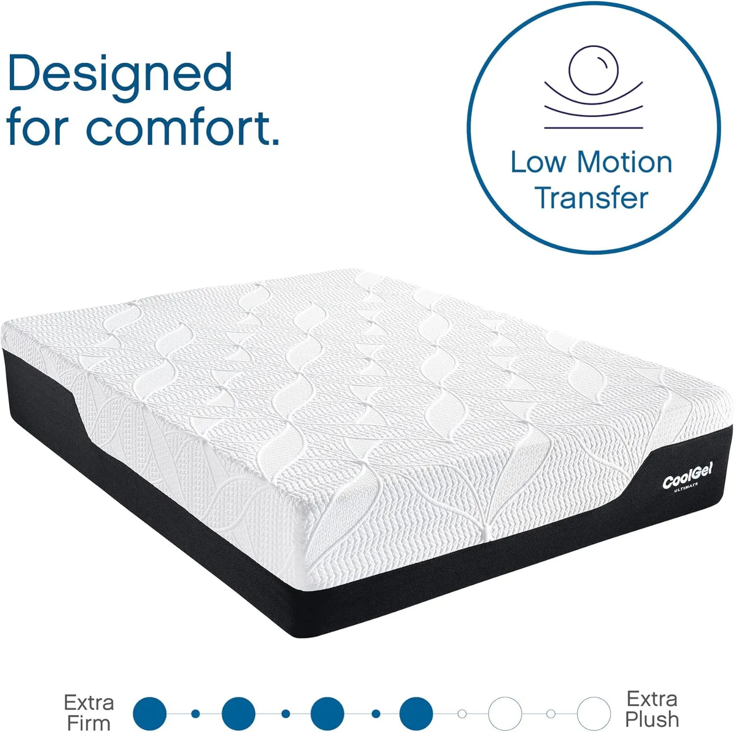 Cool Gel Chill 14 Inch Medium Firm Memory Foam Mattress King Size, with 2 Bonus Cool Gel Memory Foam Bed Pillows, 14" with Pressure Relief, CertiPUR-US Certified, Cooling King Mattress in a Box