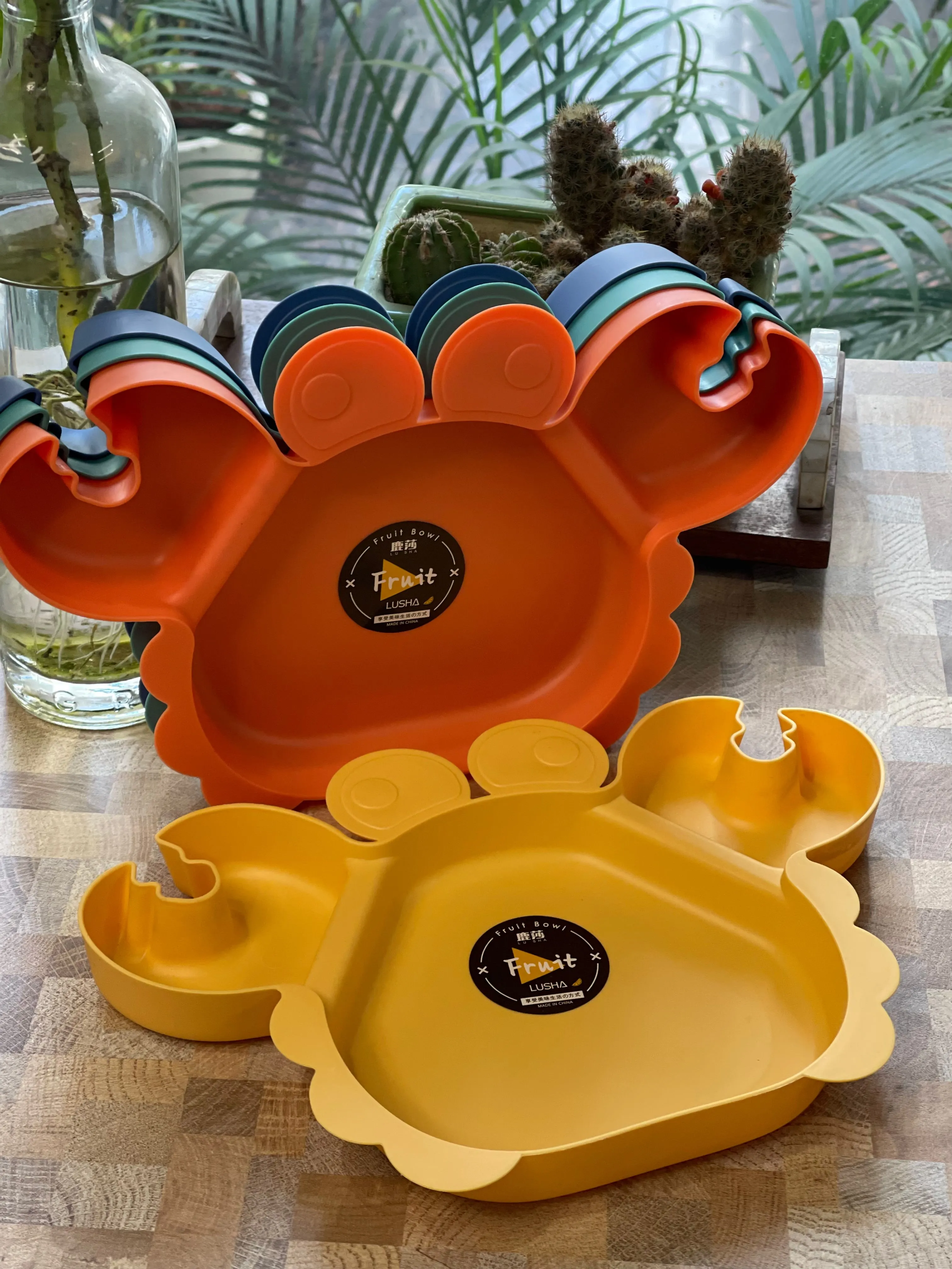 Crab Plate (BPA FREE)