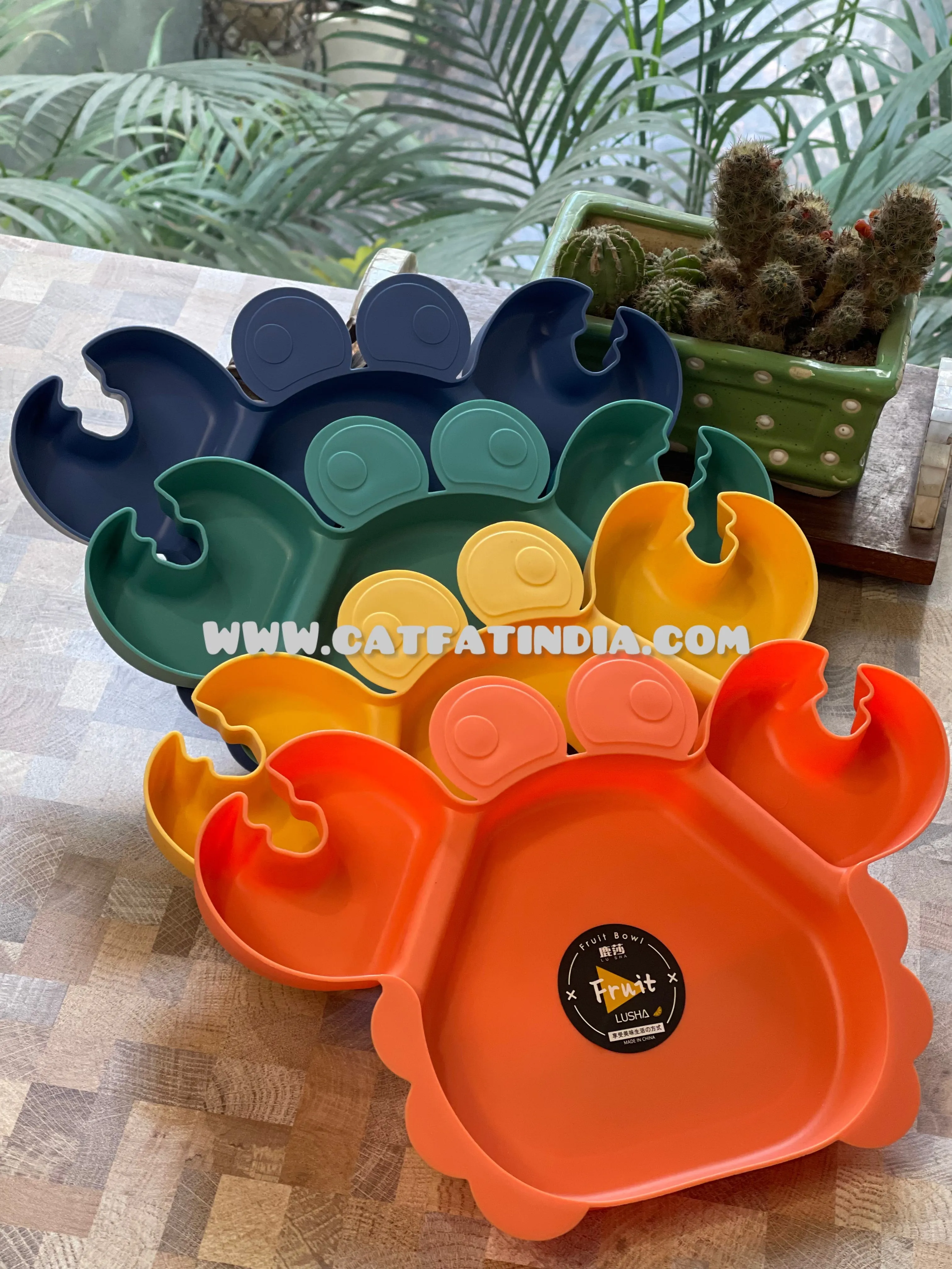Crab Plate (BPA FREE)