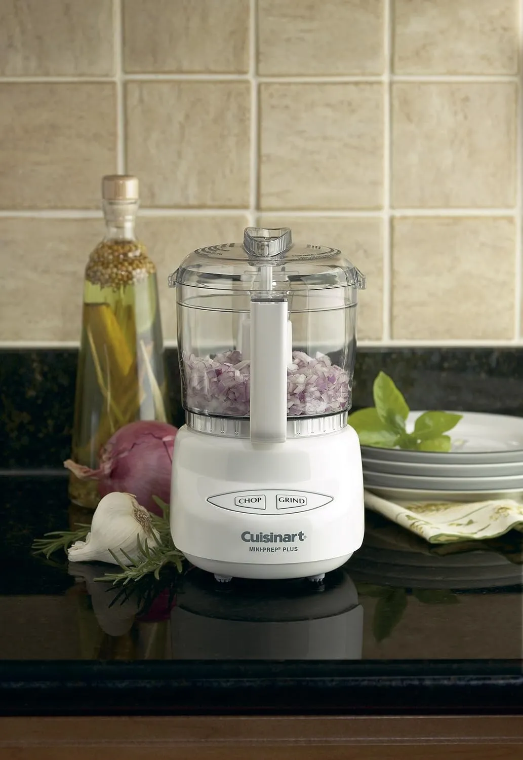 Cuisinart DLC-2A Mini-Prep Plus Food Processor (White), 3 Cup