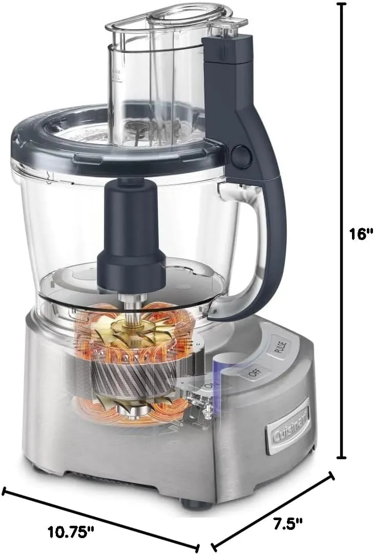 Cuisinart FP-12DCN Elite Collection 2.0 12-Cup Food Processor, Die Cast
